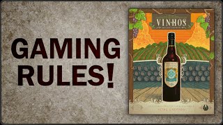 Gaming Rules  Vinhos How to Play [upl. by Cinimod]