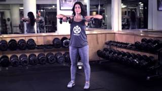 Standing Dumbbell Upright Row [upl. by Xonk]