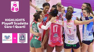 Milano  Casalmaggiore  Highlights  Gara1 Quarter Final  Campionato 202223 [upl. by Nniw113]