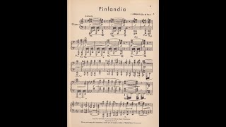 Finlandia hymn piano Sibelius [upl. by Doran684]