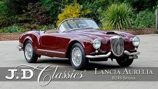 Lancia Aurelia B24S Spider  JD Classics [upl. by Rugen]