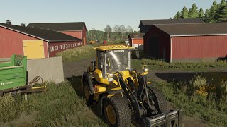 FS22  Sariola ep 25  REALISTIC play with VOLVO L60H  RAW gameplay [upl. by Niamjneb]