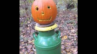 Pumpkin Carving With a Glock 21 [upl. by Namsaj]