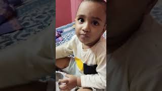 dudh na khele hobe na valo chele dailyvlogs cutebaby mammalove [upl. by Uund]