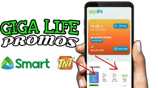 GIGA LIFE APP  SMART PROMOS NEW UPDATE [upl. by Yentruok]