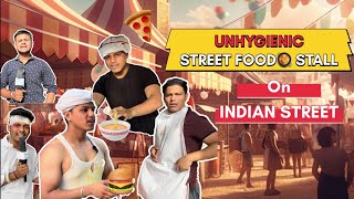 Unhygienic😰 Street Food in India  Ritik Singh [upl. by Airalav]