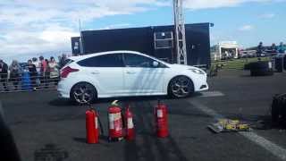 Audi S3 Vs Ford Focus ST  Crail Raceway [upl. by Veradia952]