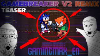 Gamebreaker V2 Remix teaser  FNF Soulles DX UST [upl. by Adnalay522]