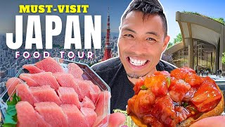 Japan Food Tour of Newest MustVisit Tokyo Spot Azabudai Hills amp teamLab [upl. by Aylward]