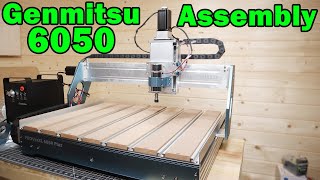 Sainsmart Genmitsu PROVerXL 6050 CNC Full Assembly [upl. by Moclam]