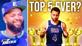 Is Stephen Curry TOP 5 EVER Deron Williams Debates the Hall of Famers Legacy  No Media [upl. by Nwahsd]