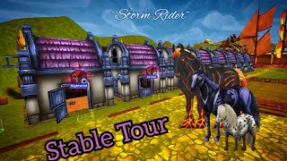 Full HorseStable Tour  Horse Riding Tales [upl. by Ayela]