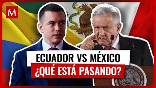 España pide concordia entre México y Ecuador tras irrupción de la embajada [upl. by Annaer39]