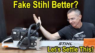 Fake Stihl Chainsaw Better Let’s Settle This [upl. by Mandal715]