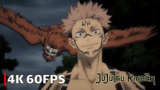 Fushiguro vs Sukuna  Full Fight  Jujutsu Kaisen Season 1 Episode 5  4K 60FPS  Eng Sub [upl. by Oreste]