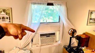 Installing a Window AC in Casement Crank Window [upl. by Nannerb]