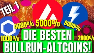 ⚠️DIE BESTEN KRYPTOWÄHRUNGEN FÜR DEN BULLRUN 20242025 EINSTIEGE amp KURSZIELE [upl. by Nosduj]