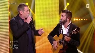 Kendji Girac et Garou  quotLa Bohèmequot  Fête de la Chanson Française 2014 [upl. by Esinal]