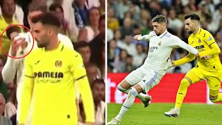 Fede Valverde Punches Alex Baena After Real Madrid 32 Defeat by Villarreal [upl. by Haeel]