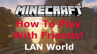 UPDATED 1211 How To Join a Minecraft LAN Server With Friends Windows and Mac [upl. by Carissa491]