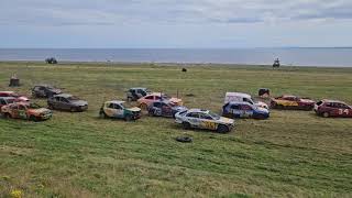 Golspie gala banger derby 2024 race 7 [upl. by Hsihsa]