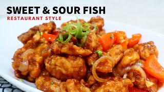 Resep Ikan Asam Manis ala Masakan Restoran  Sweet and sour fish [upl. by Zolner95]