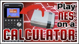 You can play NES on your CALCULATOR  Casio FXCG Tutorial [upl. by Ellyn]