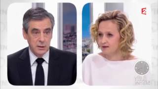 quotEmmanuel Macron na pas la carrure pour être Présidentquot  François Fillon [upl. by Nauhs]