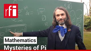 Fields Medal winner Cedric Villani explains the many mysteries of Pi • RFI English [upl. by Ahsillek]