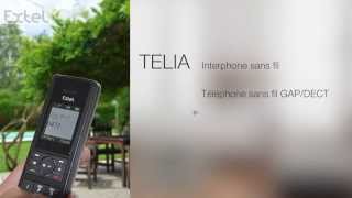 TELIA  Présentation  interphone et téléphone sans fil DECT [upl. by Kelcy906]