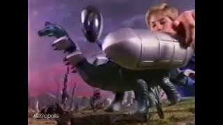 DinoRiders Battle Gear Tyrannosaurus Rex Diplodocus and Monoclonius Toy Commercial [upl. by Oicram548]