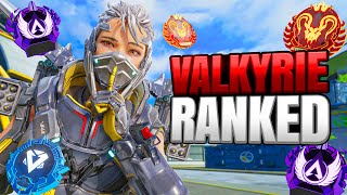 High Level Valkyrie Ranked Gameplay  Apex Legends No Commentary [upl. by Sinnaiy893]