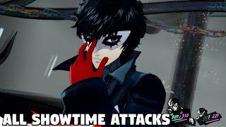 Persona 5 Royal  ALL SHOWTIME Attacks [upl. by Decca293]