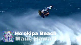 Hookipa Beach Park  Maui Hawaii [upl. by Nwahsav46]