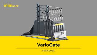 VarioGate Single Sizing guide [upl. by Ardnot]