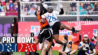 NFC vs AFC Flag Football  2024 Pro Bowl FINALE Game Highlights [upl. by Notnerb552]