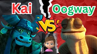 Kai vs Master Oogway  Kung Fu Panda 3  masteroogway kungfupanda animation movies [upl. by Areit]