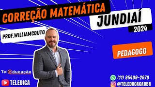 Jundiaí  Correção Matemática [upl. by Htor]