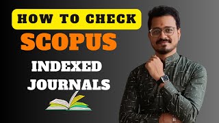 How to Check SCOPUS indexed Journals [upl. by Nady]