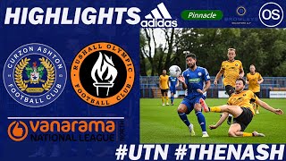 Curzon Ashton 11 Rushall Olympic  Highlights  Vanarama National League North [upl. by Rider]