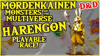 Harengon in Mordenkainen Presents Monsters of the Multiverse for Dungeons and Dragons [upl. by Kanal]