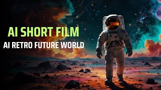 AI Retro Future World  1950s Super Panavision 70  AI Short Film [upl. by Htenywg]