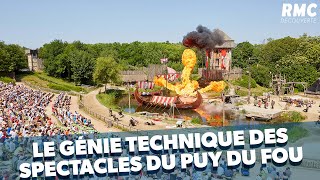 Le génie technique des spectacles du Puy du Fou [upl. by Elbertine]