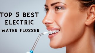 Top 5 Best Electric Water Flosser  Water picks For Teeth Cleaning  on amazon Review in USA 2023 [upl. by Ragouzis]