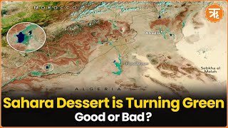 Is The Sahara Desert TURNING GREEN NASA Images SHOCK Scientists [upl. by Bonnell735]