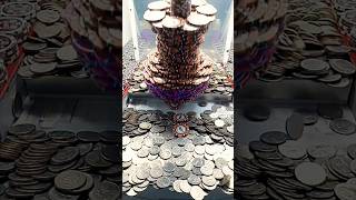 1 dream of genie  mega push coin pusher high roller jackpot gold win [upl. by Rodama265]