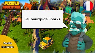 FR  Famille Retrouvée  11  Faubourgs de Sporks  PA Video Game  Puzzle Adventure [upl. by Irotal]