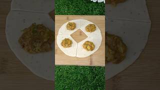 Easiest way Samosa Folding Method 🤩 shorts samosa viral food [upl. by Snapp254]