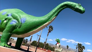 Toy Store Tour INSIDE Giant Dinosaur in Cabazon California [upl. by Ntsyrk]