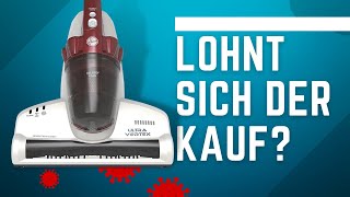 Hoover Ultra Vortex ► Milbensauger mit UVLicht für hygienische Reinigung im Test [upl. by Nayrbo]